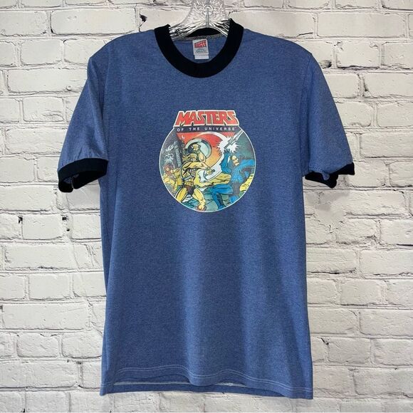 Vintage He-Man Masters Of The Universe Cartoon Graphic Tee T-Shirt Size Medium - Picture 12 of 12